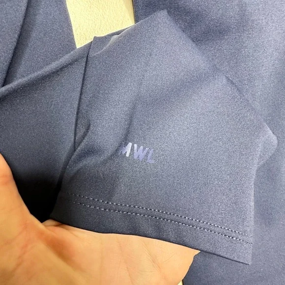 Madewell MWL Form High Rise Navy Blue Leggings Active Workout Size Small NWOT - Picture 3 of 8